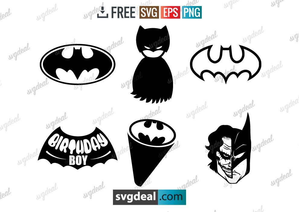 √ 8 Free Batman SVG Files For You - Free SVG Files