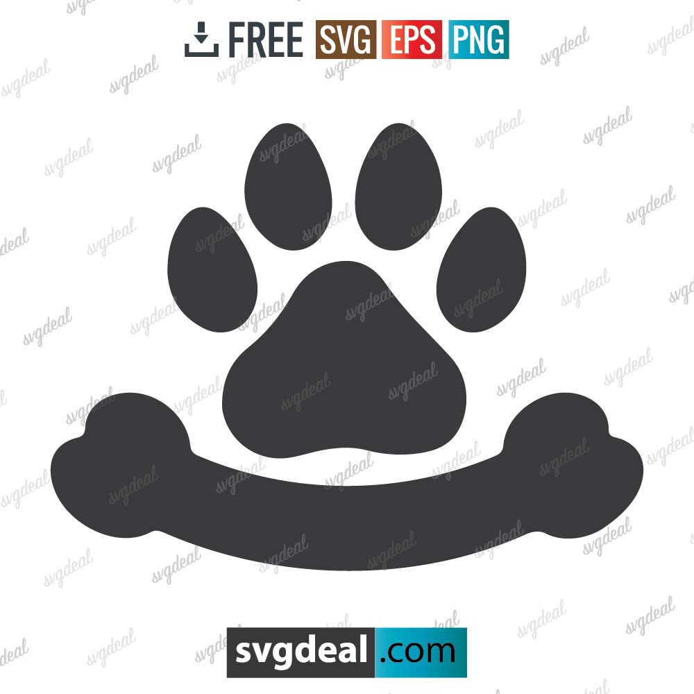 Paw Print svg, dog paw print svg, dog paw svg, paw svg, dog mom svg, puppy svg, dog paws svg, dog lover svg