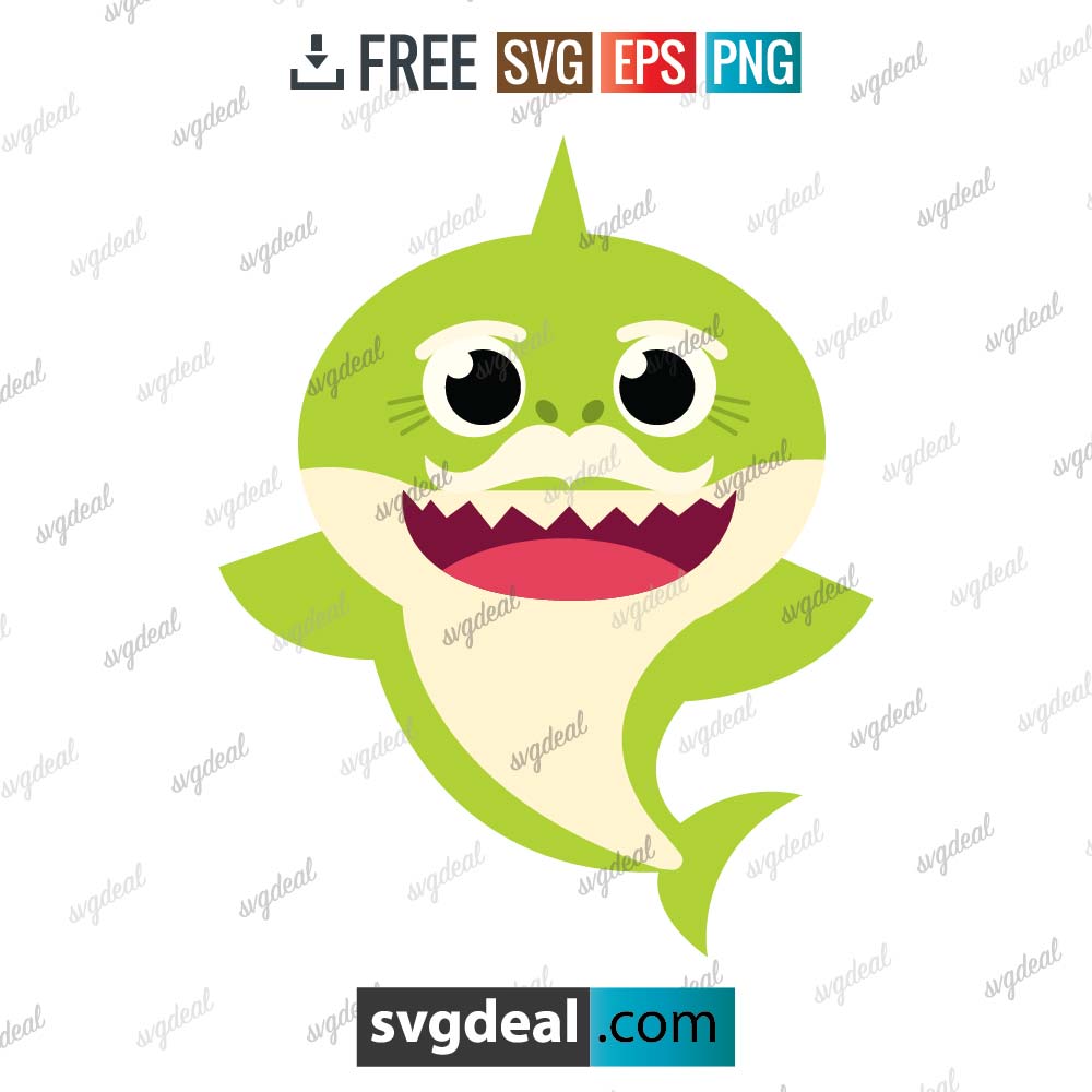 8 Free Baby Shark Svg Files For Your Cutting Machine Free Svg Files