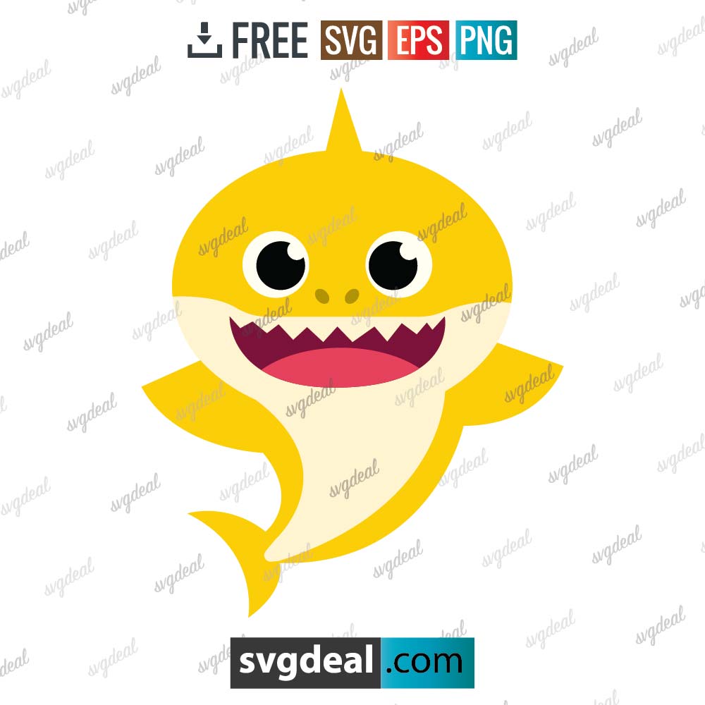 8 Free Baby Shark Svg Files For Your Cutting Machine Free Svg Files