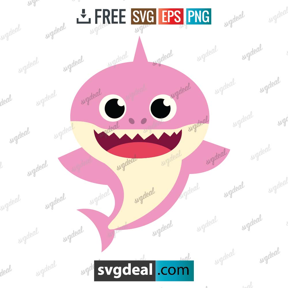 8 Free Baby Shark Svg Files For Your Cutting Machine Free Svg Files