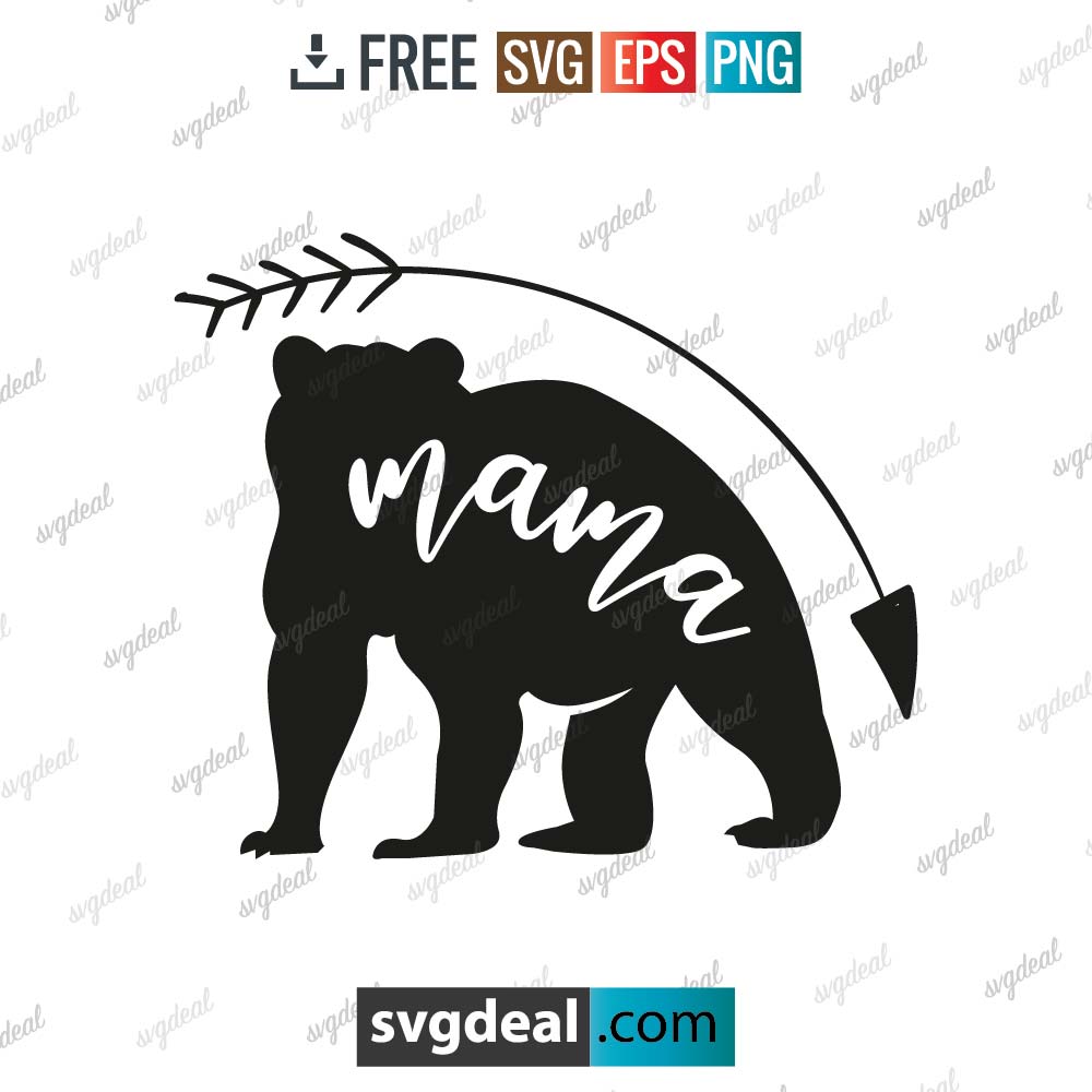 Mama Bear SVG, Mommy SVG, Mom To Be svg, Mom Shirt Design, Bear Mama svg, Mom svg Sayings, Mothers Day svg – 8902