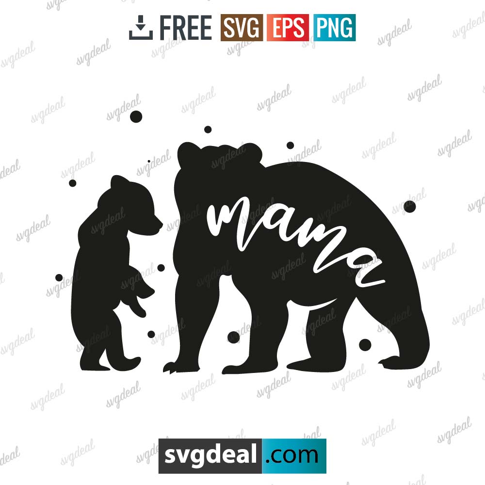 Mama Bear SVG, Mommy SVG, Mom To Be svg, Mom Shirt Design, Bear Mama svg, Mom svg Sayings, Mothers Day svg – 8903