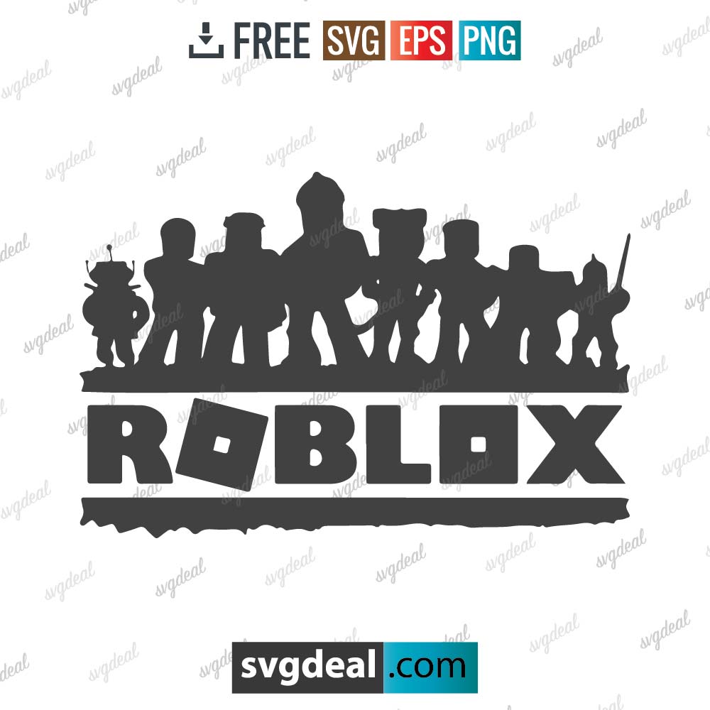 Roblox Character SVG Free, Roblox Printable Files – 2202