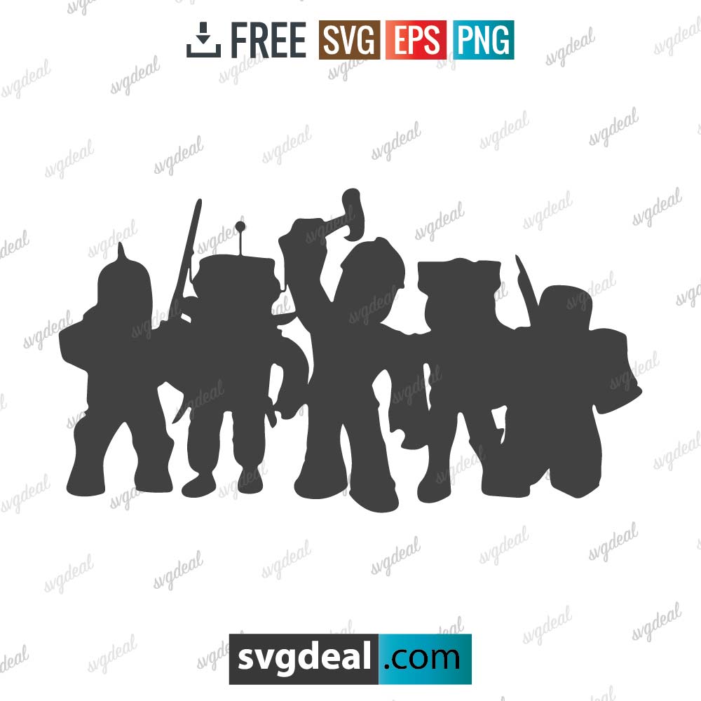 Roblox Character SVG Free, Roblox Printable Files – 2203