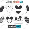 Mickey mouse svg files