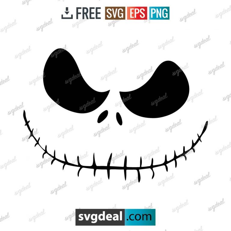 Jack Skellington SVG, Jack Skellington Nightmare Before Christmas – 0401