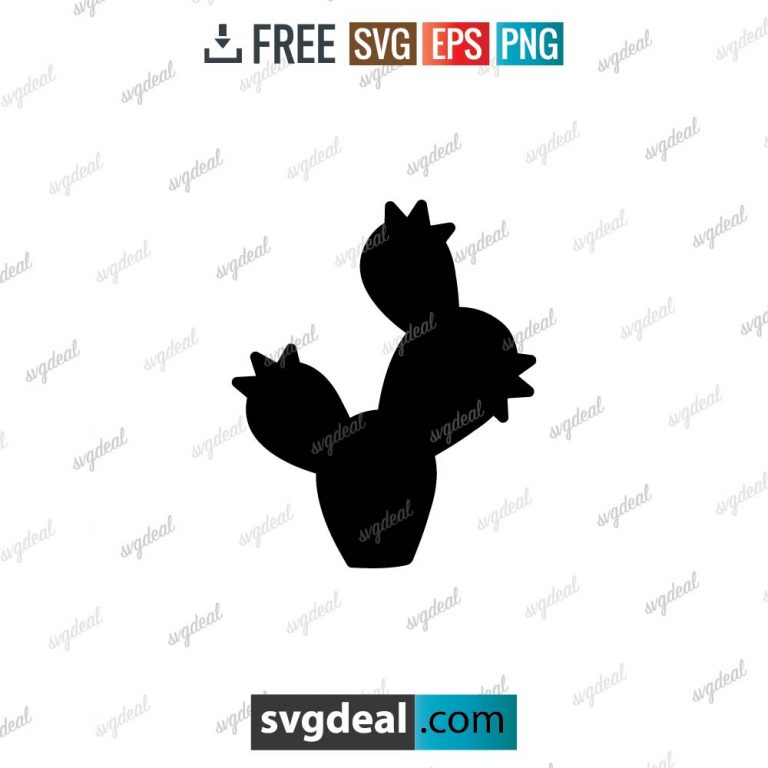 Cactus SVG Free, Cactus Silhouette SVG Files