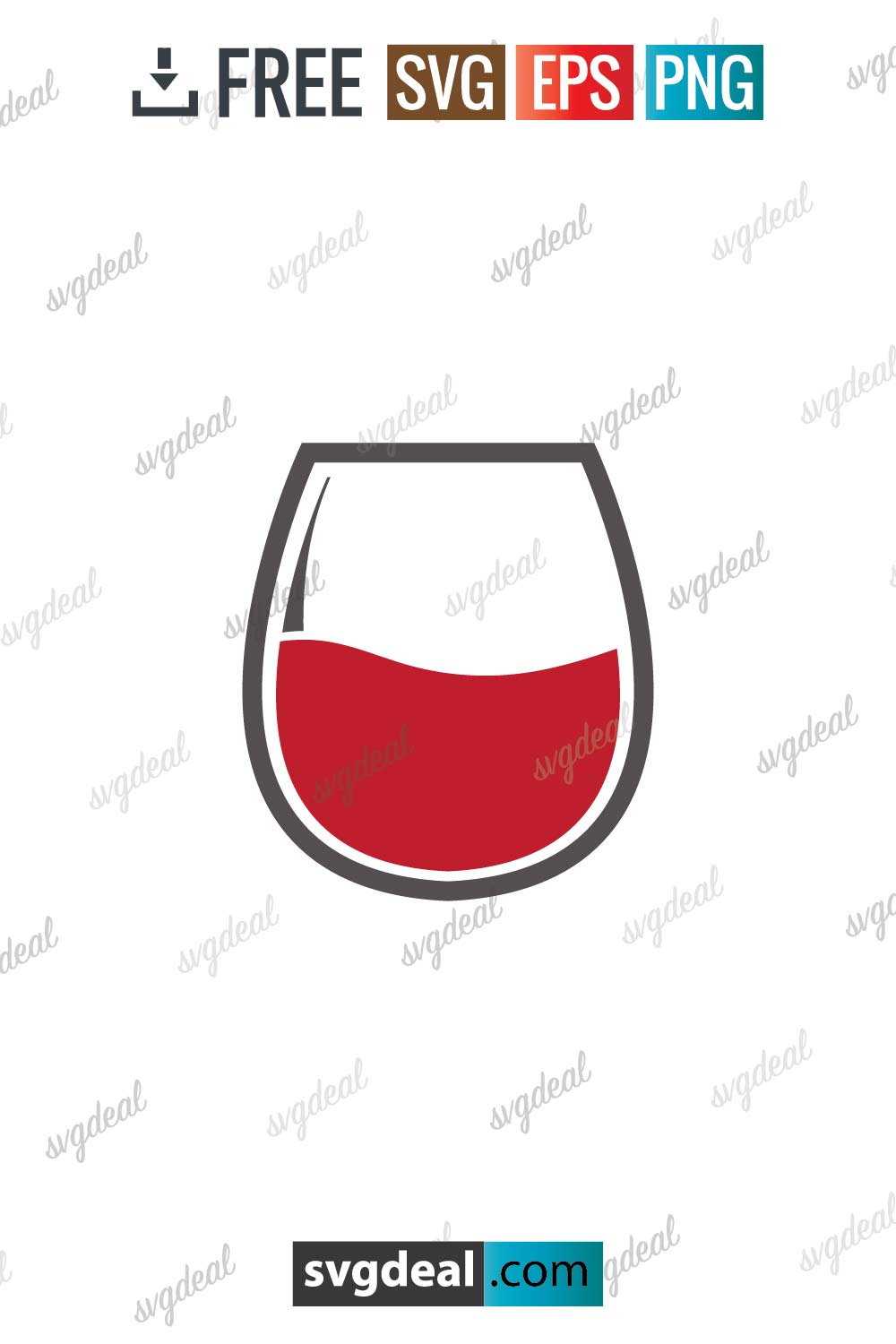 Stemless Wine Glass Svg Free Svg Files