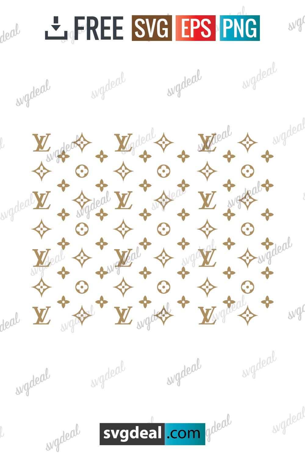 Louis Vuitton Pattern Svg 