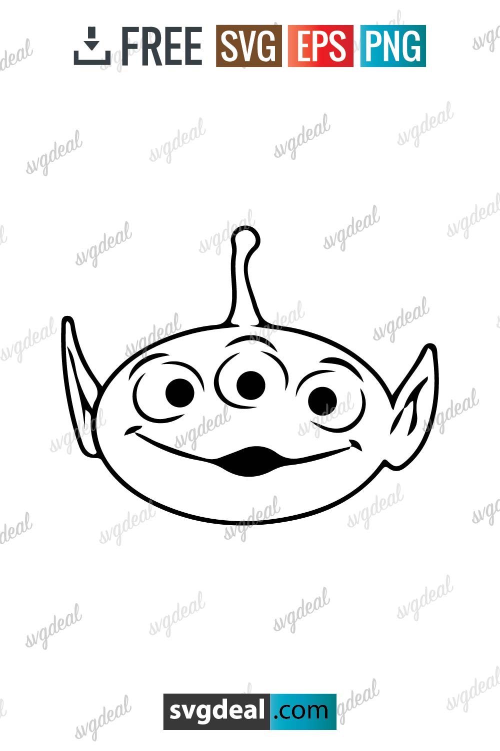 Toy Story Alien Svg - Free SVG Files