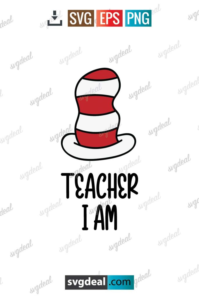 Dr Seuss Teacher Svg - Free SVG Files