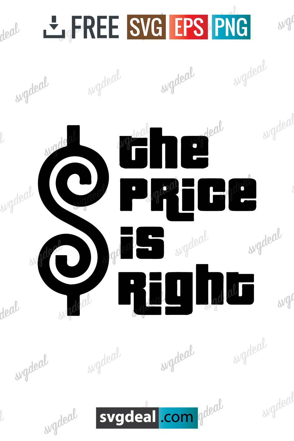 The Price Is Right Svg - Free Svg Files