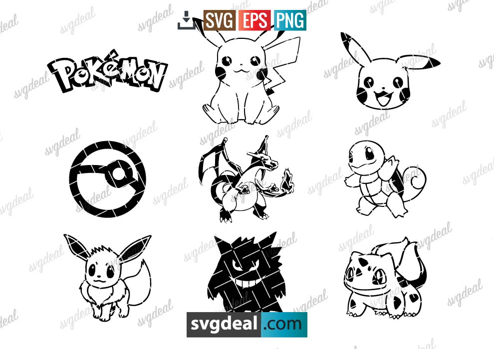 Pokemon SVG Gratis Pokemon SVG Gratis: A Comprehensive Guide To ...