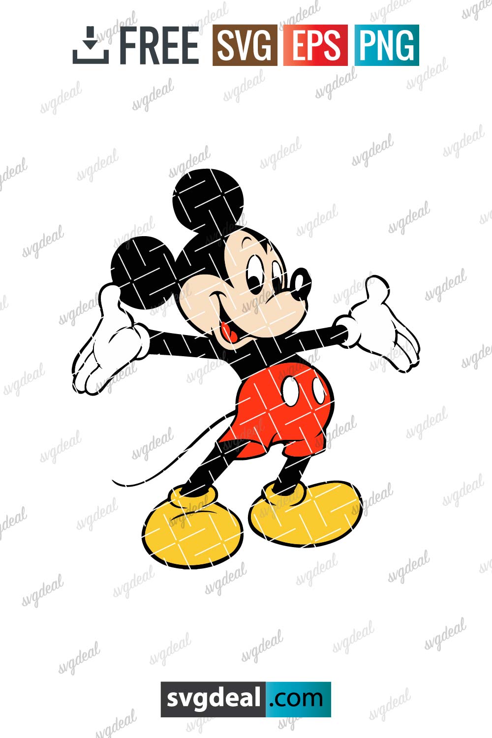 Mickey Svg - Free SVG Files