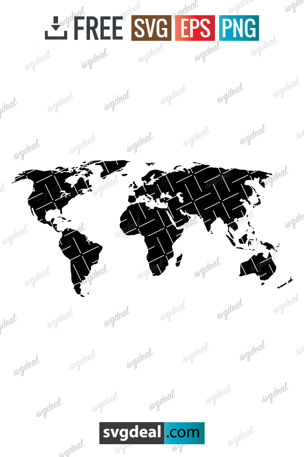 World Map Svg Free SVG Files   Prev 88 2236 07 