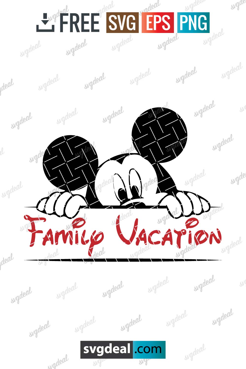 Disney Family Vacation Svg Free SVG Files