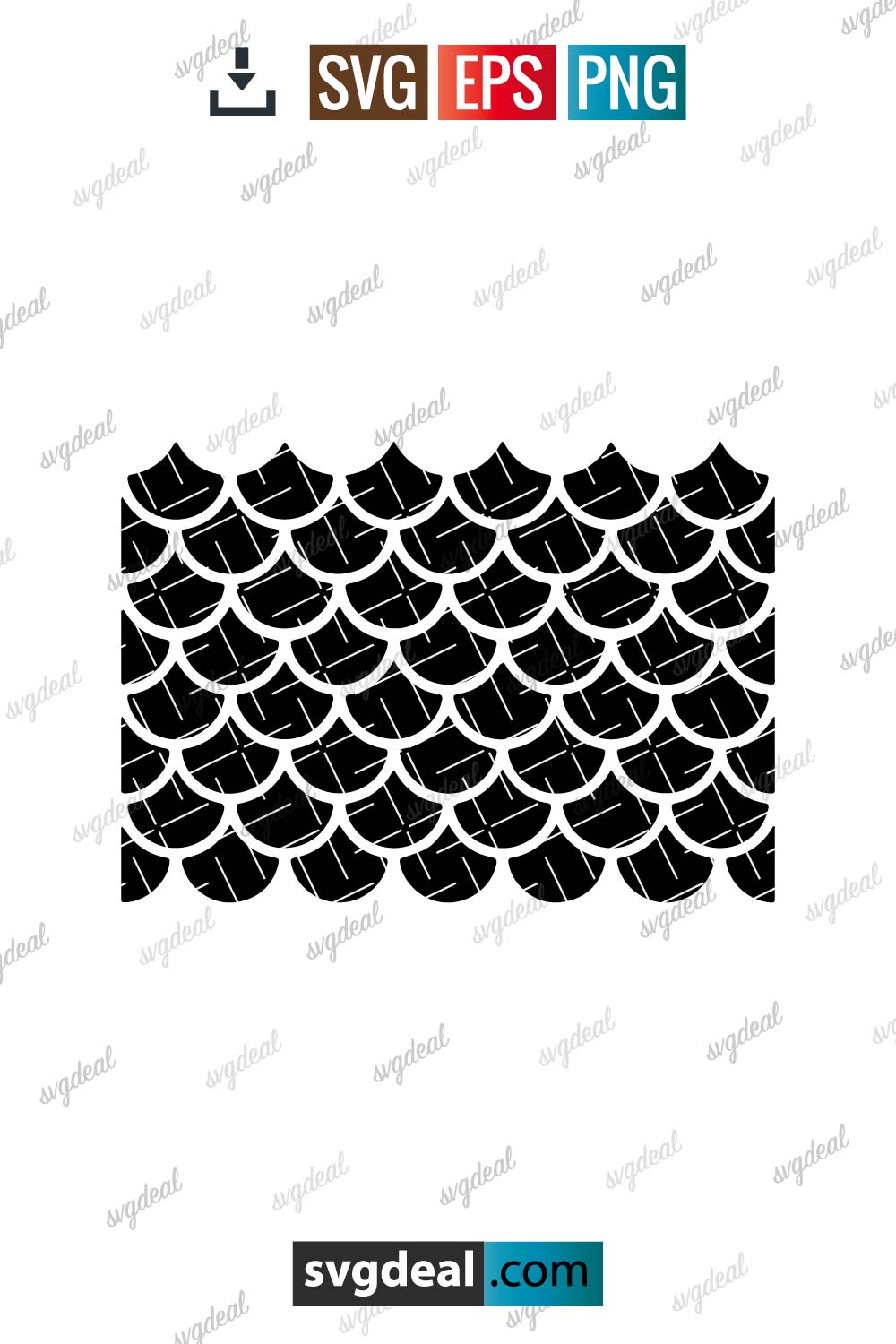 Mermaid Scales Svg - Free SVG Files