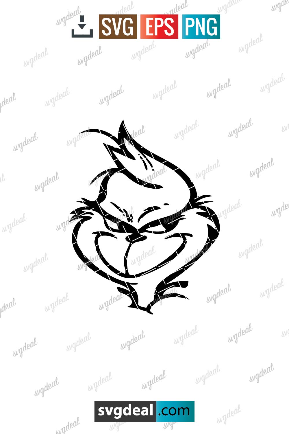 Grinch Svg Face - Free SVG Files