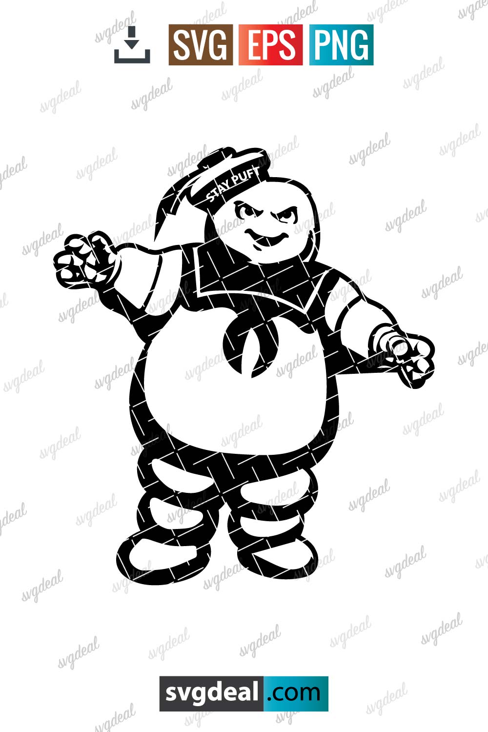 Stay Puft Svg - Free SVG Files