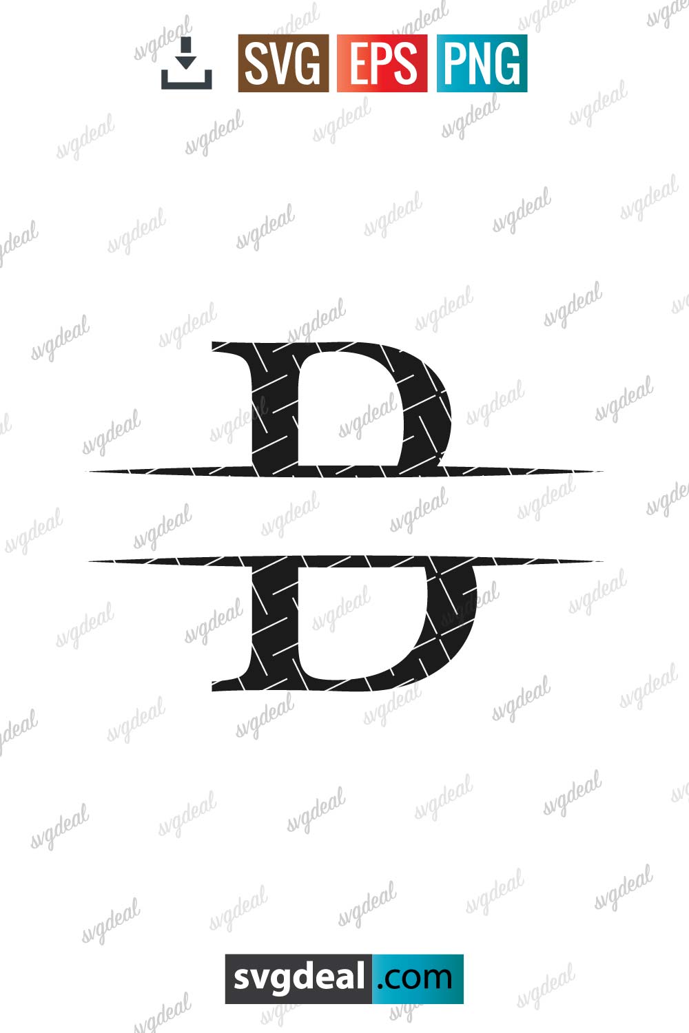 B Monogram Svg - Free SVG Files