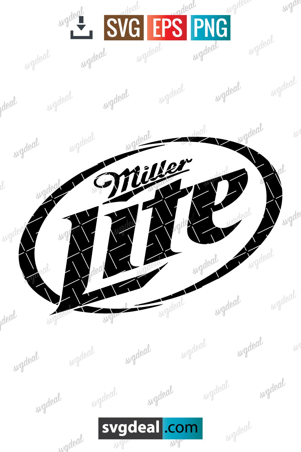 Miller Lite Svg - Free SVG Files