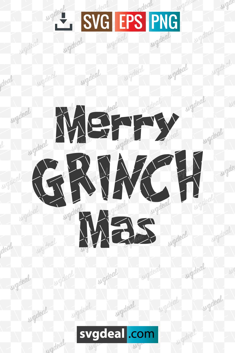 Merry Grinchmas Svg - Free SVG Files