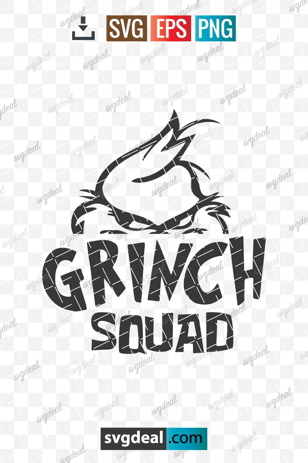 Grinch Squad Svg - Free SVG Files