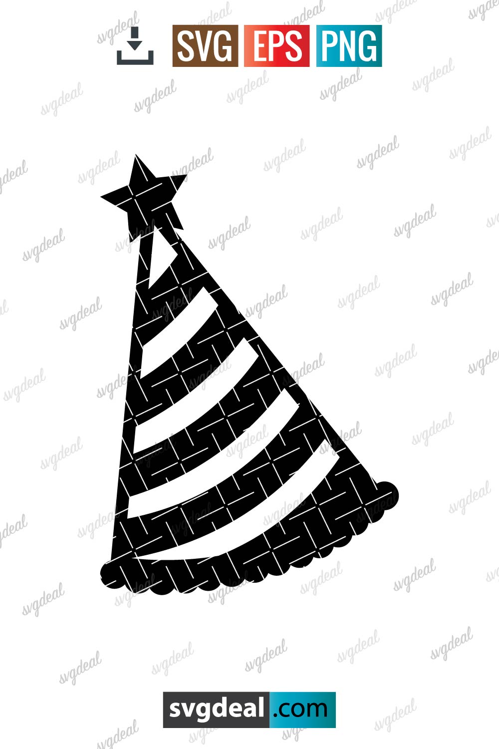 Party Hat Svg - Free SVG Files