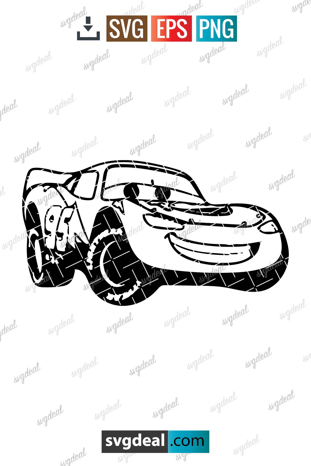 Lightning Mcqueen Svg - Free SVG Files