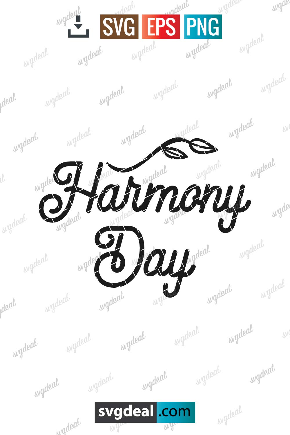 Harmony Day Svg - Free SVG Files