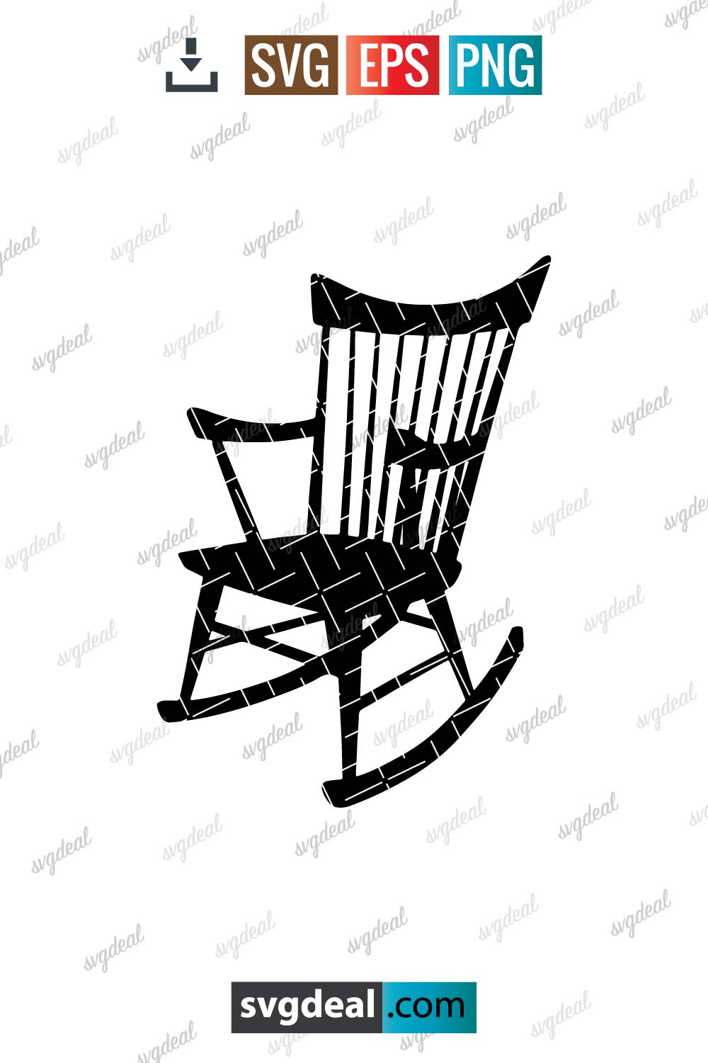 Rocking Chair Svg - Free SVG Files