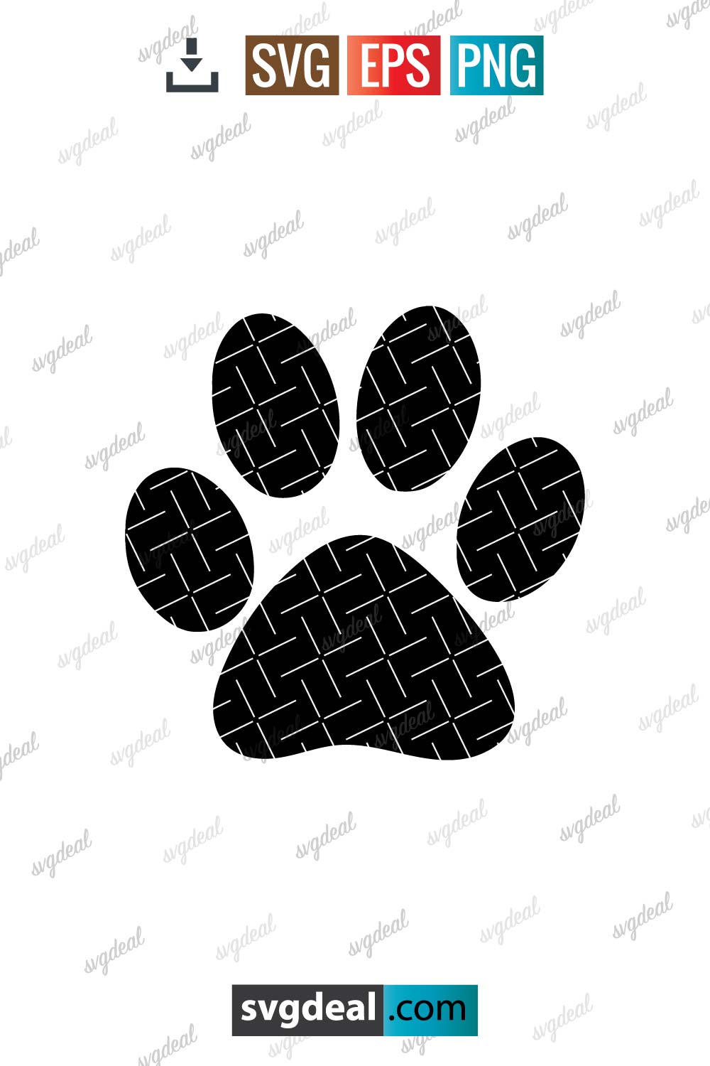 Dog Paw Svg - Free SVG Files