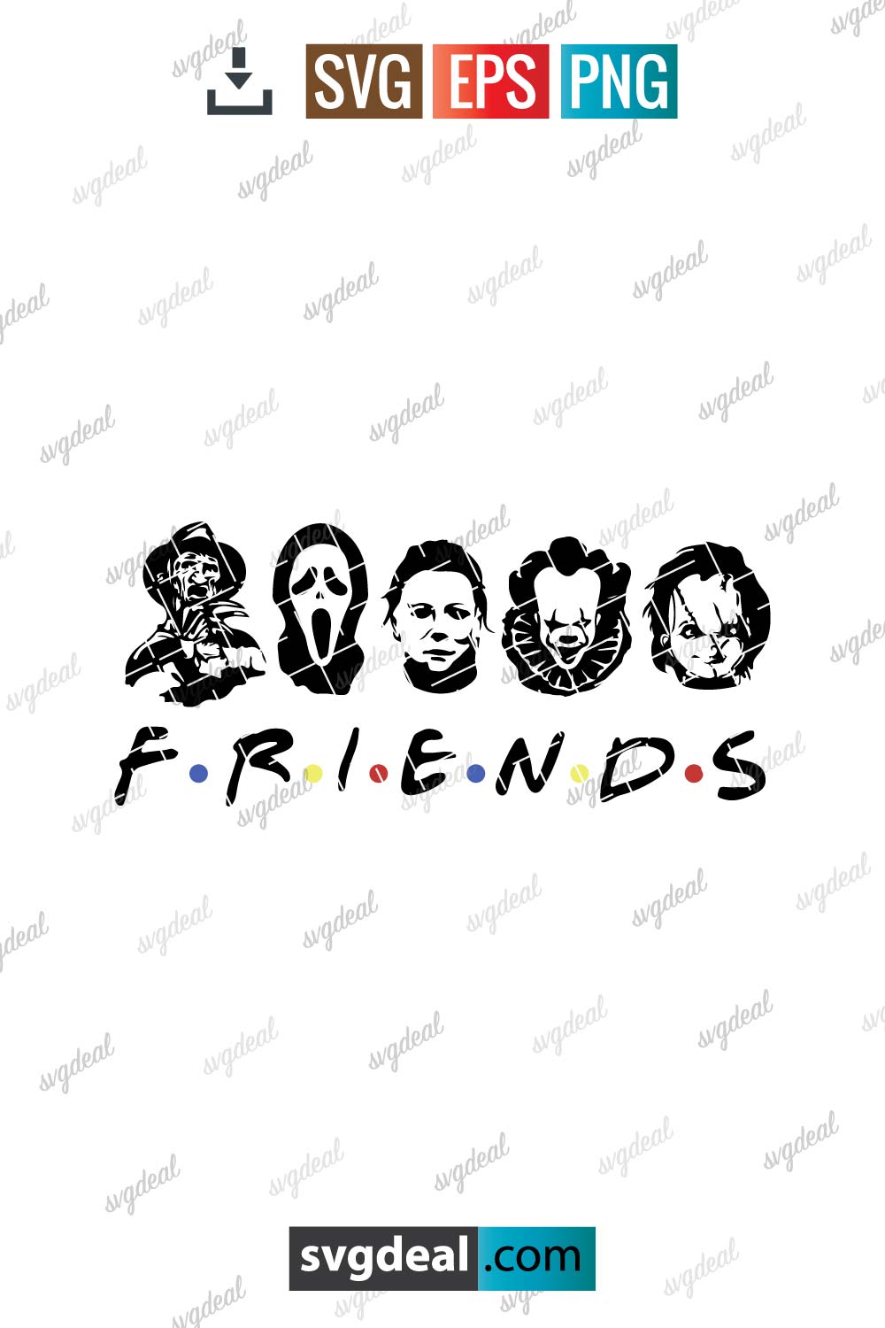Horror Friends Svg - Free SVG Files